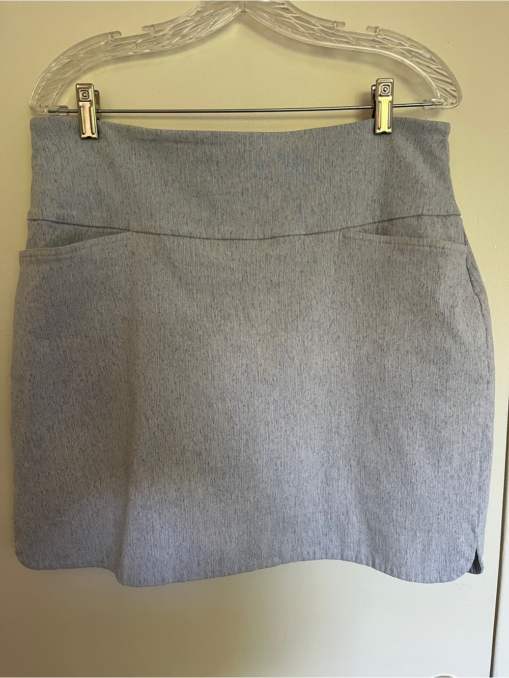 Light Blue Women's Casual A-Line Skort